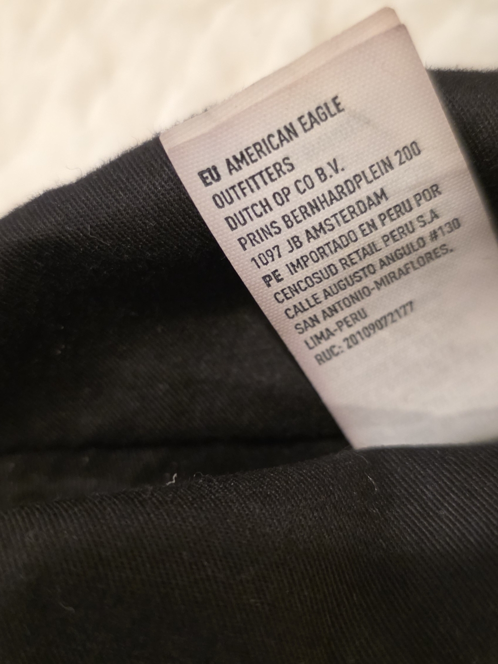 Like New, American Eagle Outfitters Black Leather Suede Bucket Bag Italy - Picture 12 of 15